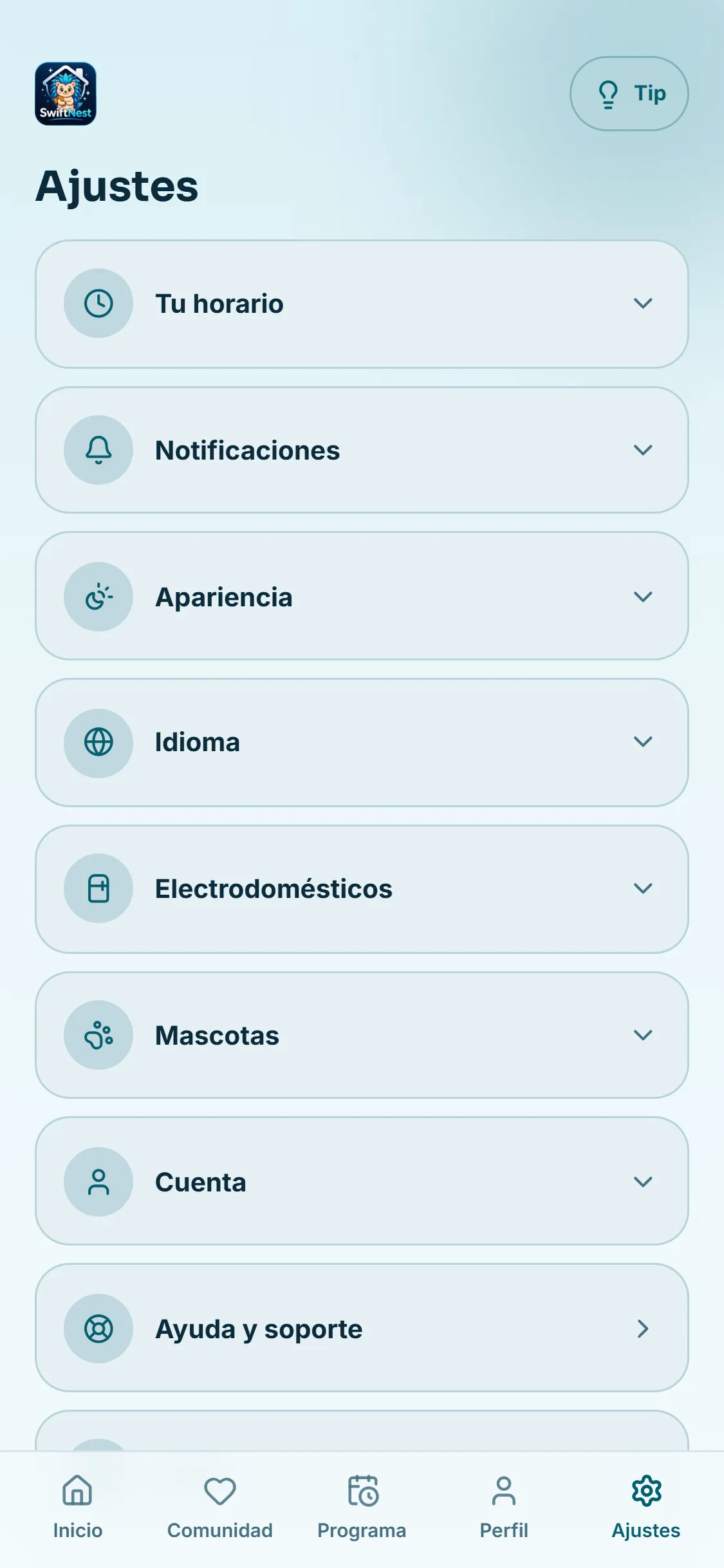 Tu horario, tus avisos y tu idioma, a tu medida
